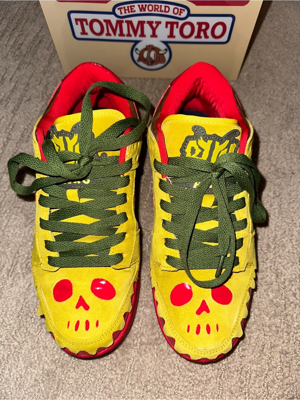 Bull Airs Poison Apple Custom SB Dunk Lows 🍎